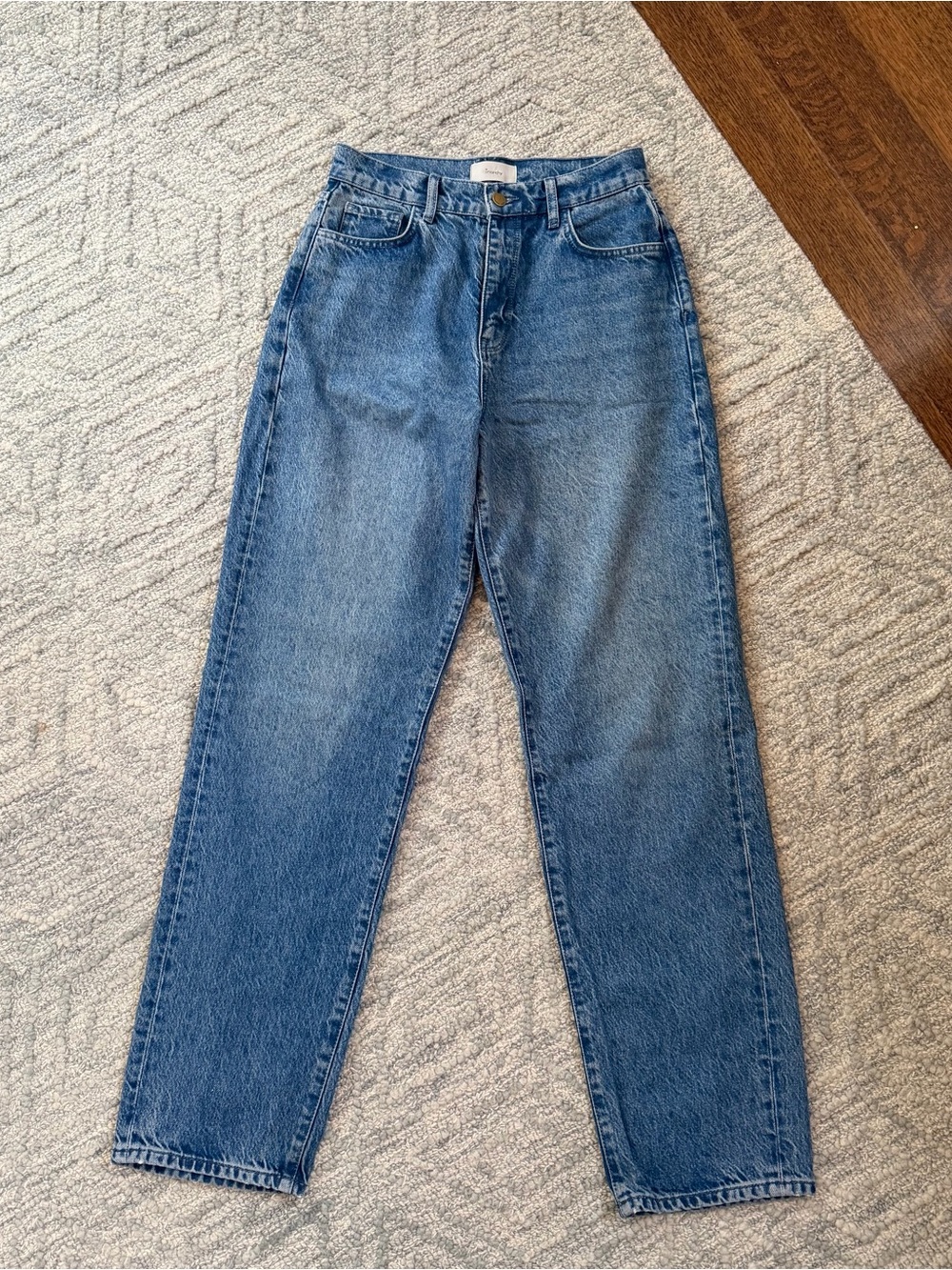 High Rise Women's Jeans - Blue Denim